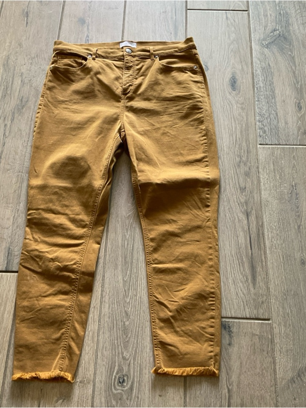 Loft Jeans Women’s size 14/32Modern Skinny Salmon color. .